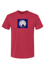 Navy Square Pickleball Tee