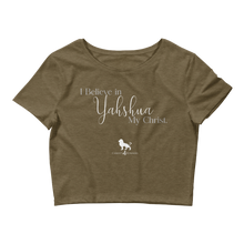 Believe Women’s Crop Tee
